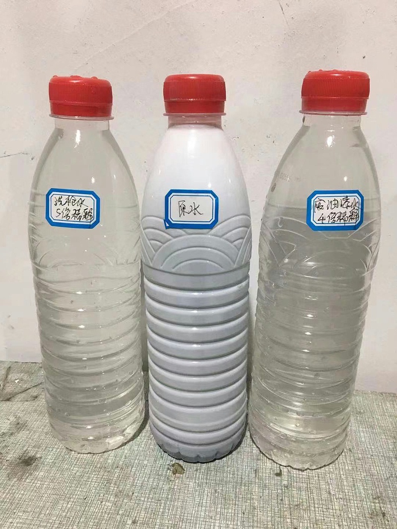 噴漆廢水處理效果對比