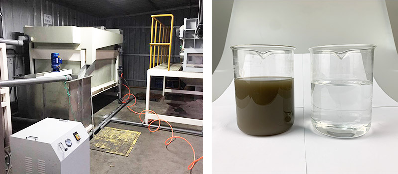 昆山禾佳金屬制品水性油漆廢水處理設(shè)備案例