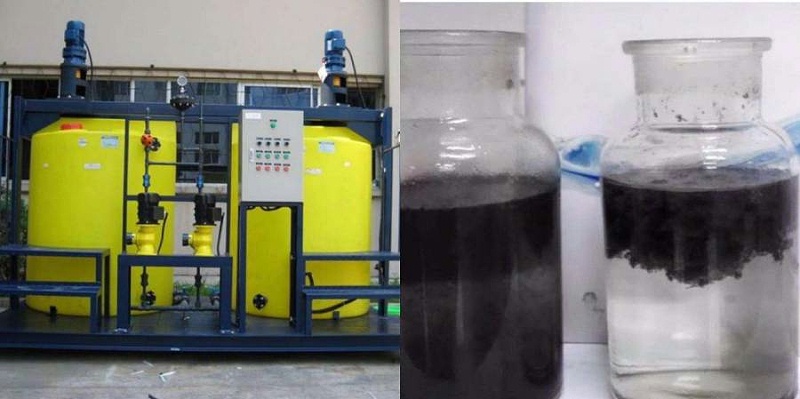 加藥處理設(shè)備和處理效果