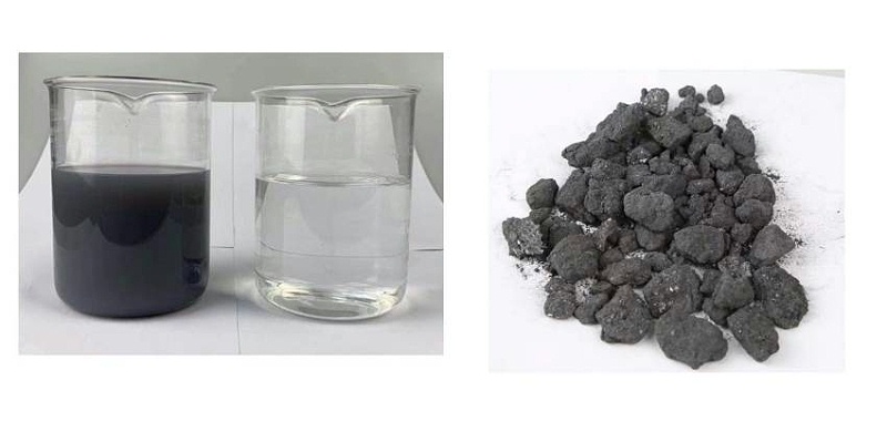 工業水性漆廢水和漆渣圖片