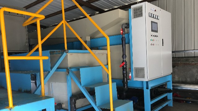 蘇州英田電子科技有限公司油漆廢水處理設備案例