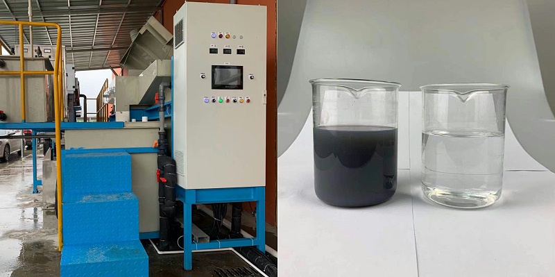 京上環保水性漆廢水處理效果