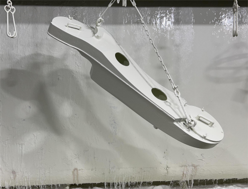 江蘇精密機械有限公司噴漆現場