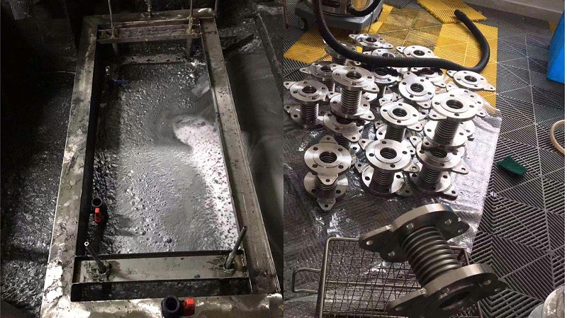 水性漆廢水處理現(xiàn)場圖