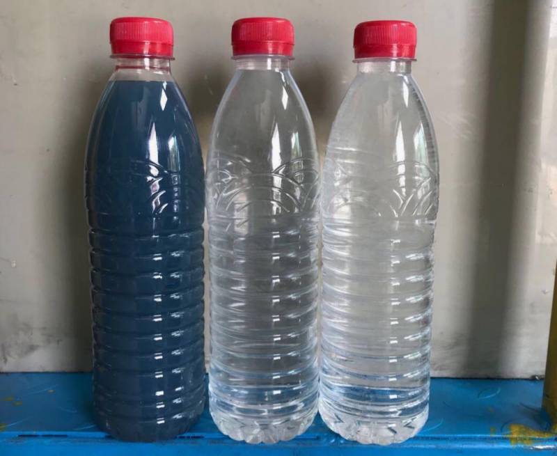 水性漆廢水處理效果對比