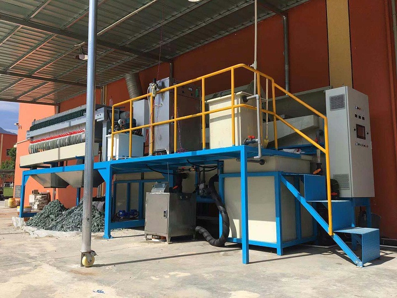 山東某工業有限公司客戶案例（噴漆廢水處理）