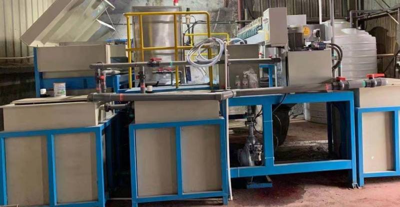 威海某金屬制品有限公司客戶案例涂裝廢水