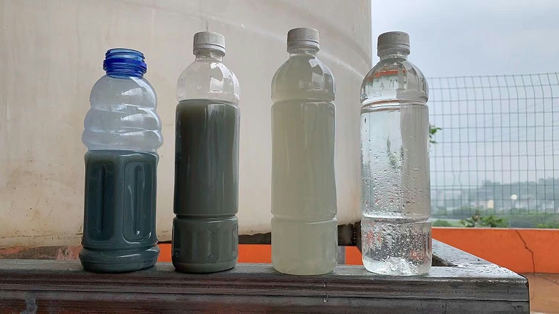 京上環(huán)保南通噴漆廢水處理設備處理效果對比