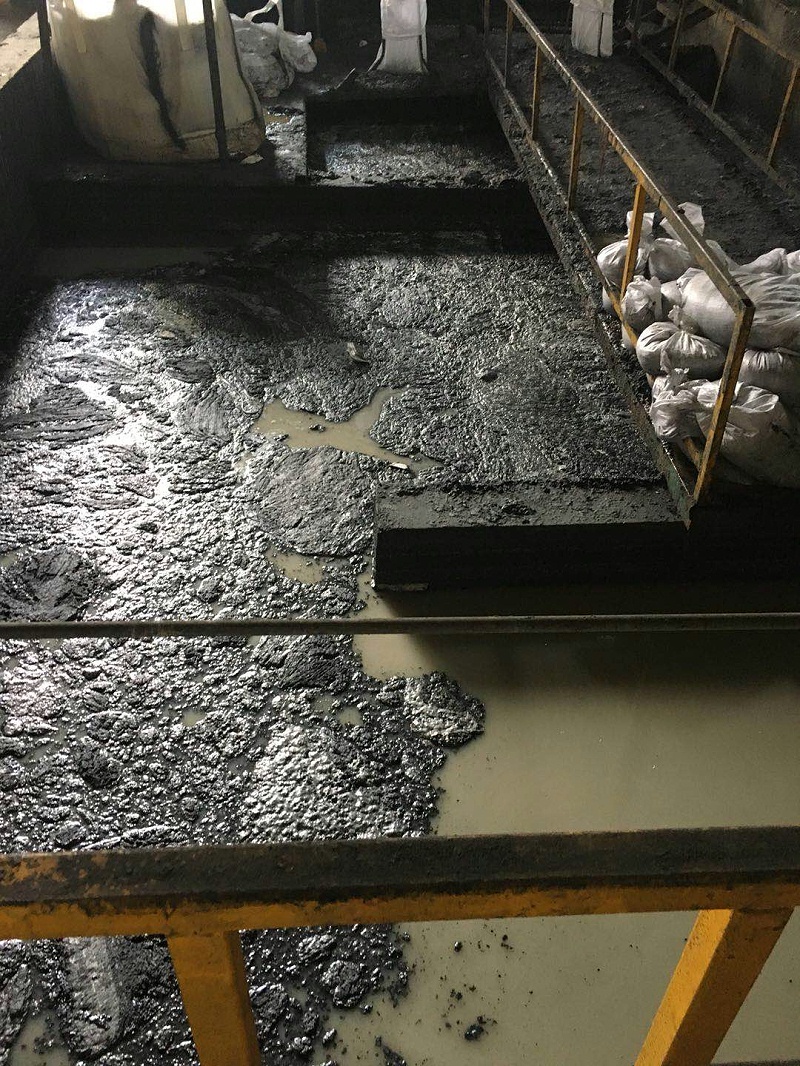 涂裝廢水處理現場圖