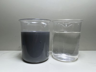 輪轂廠噴漆廢水處理效果